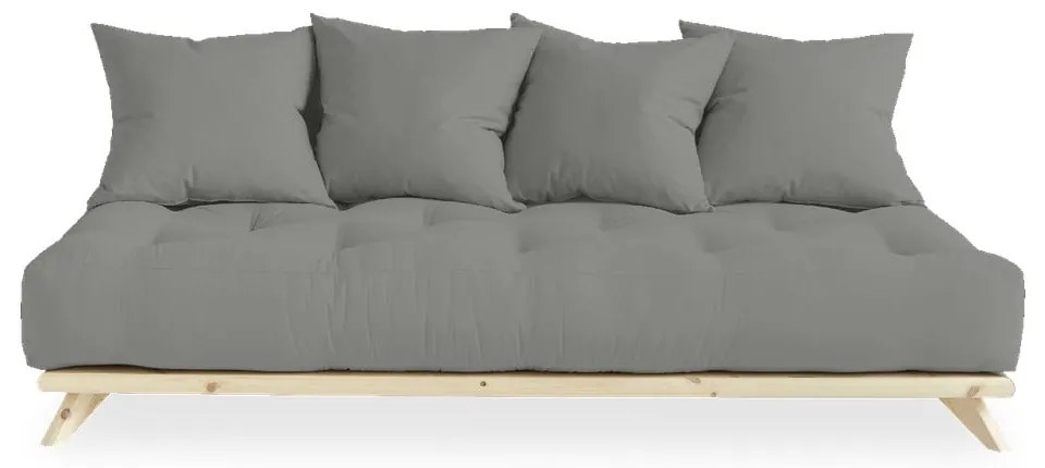 Pohovka so sivým poťahom Karup Design Senza Natural/Grey