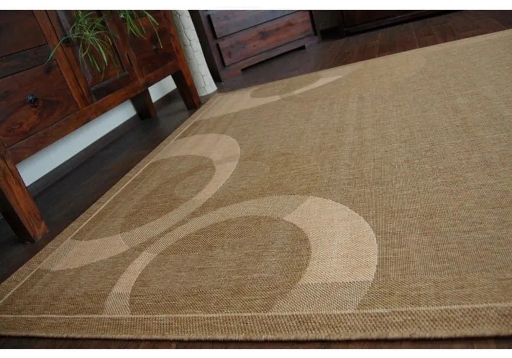 Kusový koberec Pogo hnedý 240x330cm
