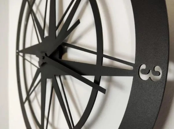 Štýlové hodiny Compass 40 cm