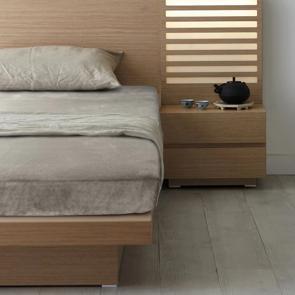 FLEECOVÉ PRESTIERADLO FLANO 200X220 CM BÉŽOVÁ