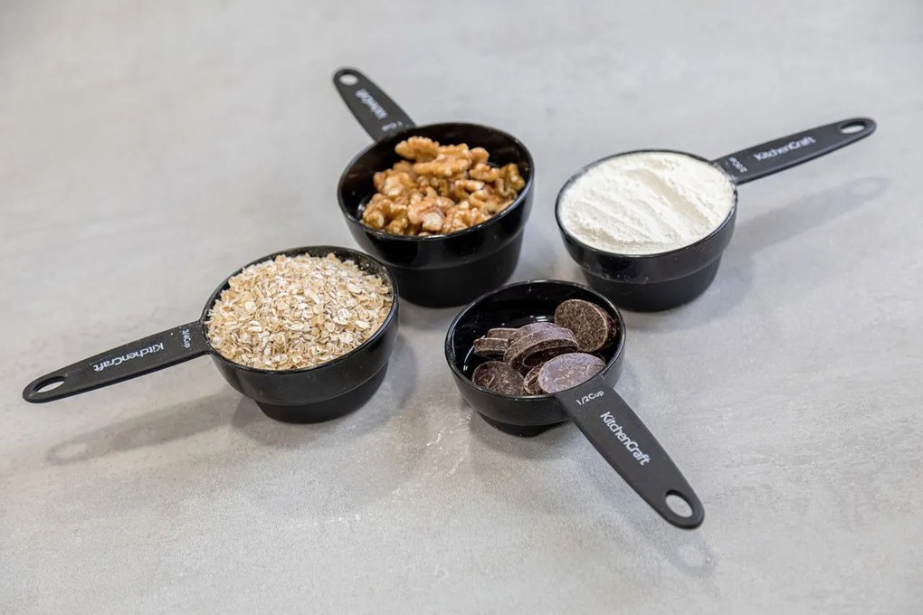 Kitchen Craft Plastové odmerky Magnetic – set 4 ks