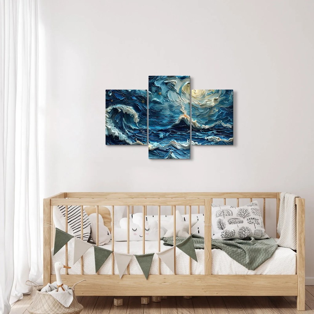 Obraz - Maľba oblohy a mora (90x60 cm)