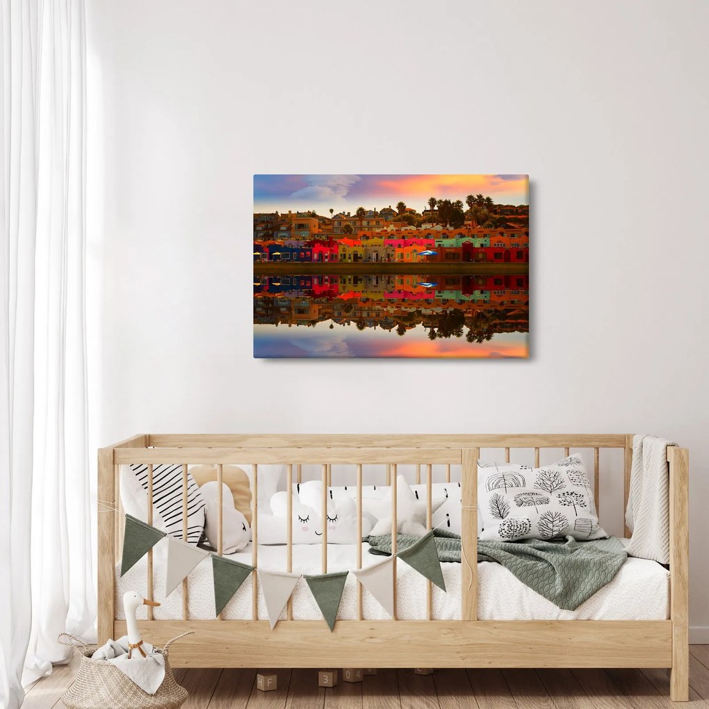 Obraz - Miesto pre letné kúpanie (90x60 cm)