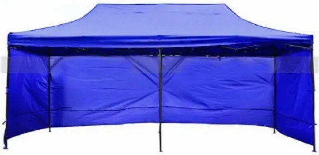 Ekspand Nožnicový stan ŠTANDARD 3x6 m MODRÝ