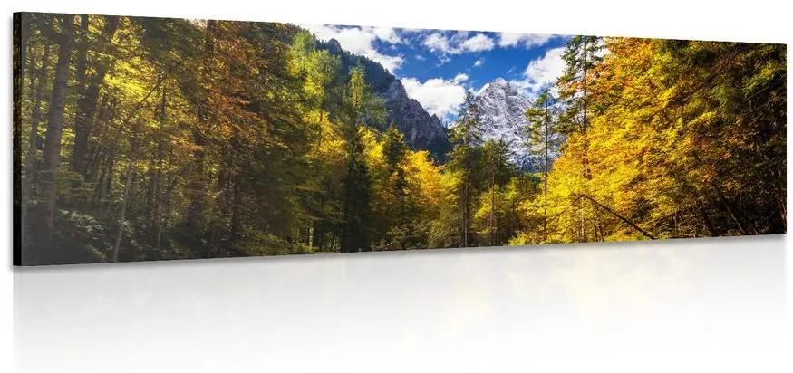 Obraz horská krajina Varianta: 150x50