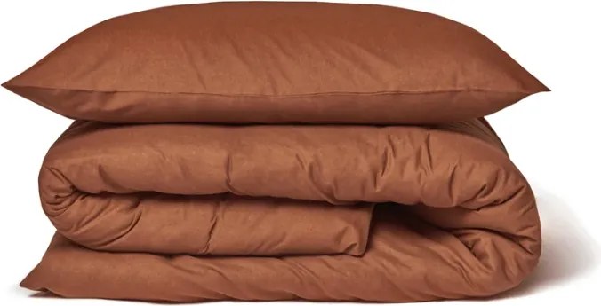 Bavlnené obliečky CALMORA hnedé Rozmer obliečky: 2 ks 70 x 90 cm | 200 x 200 cm