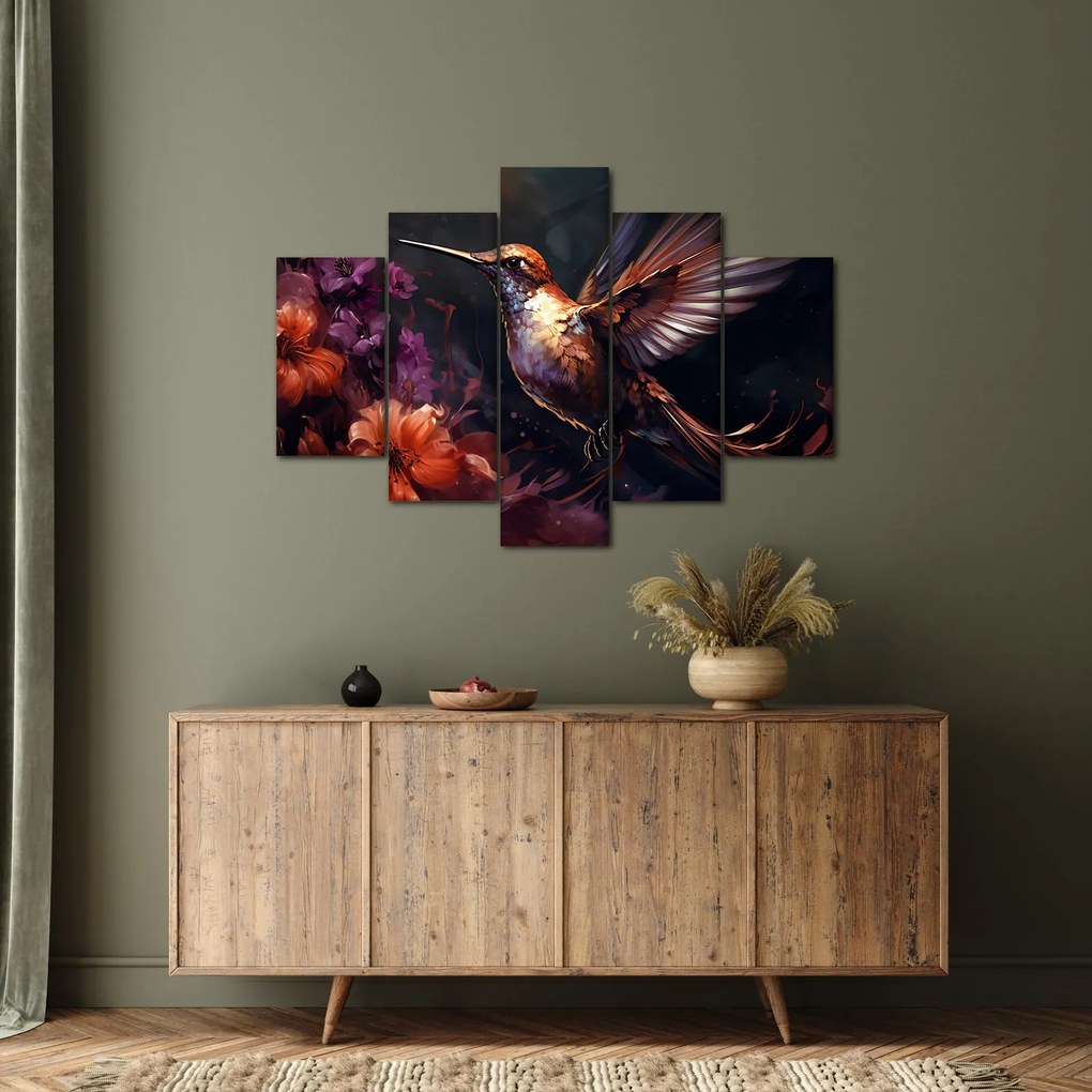Obraz - Kolibrík (150x105 cm)