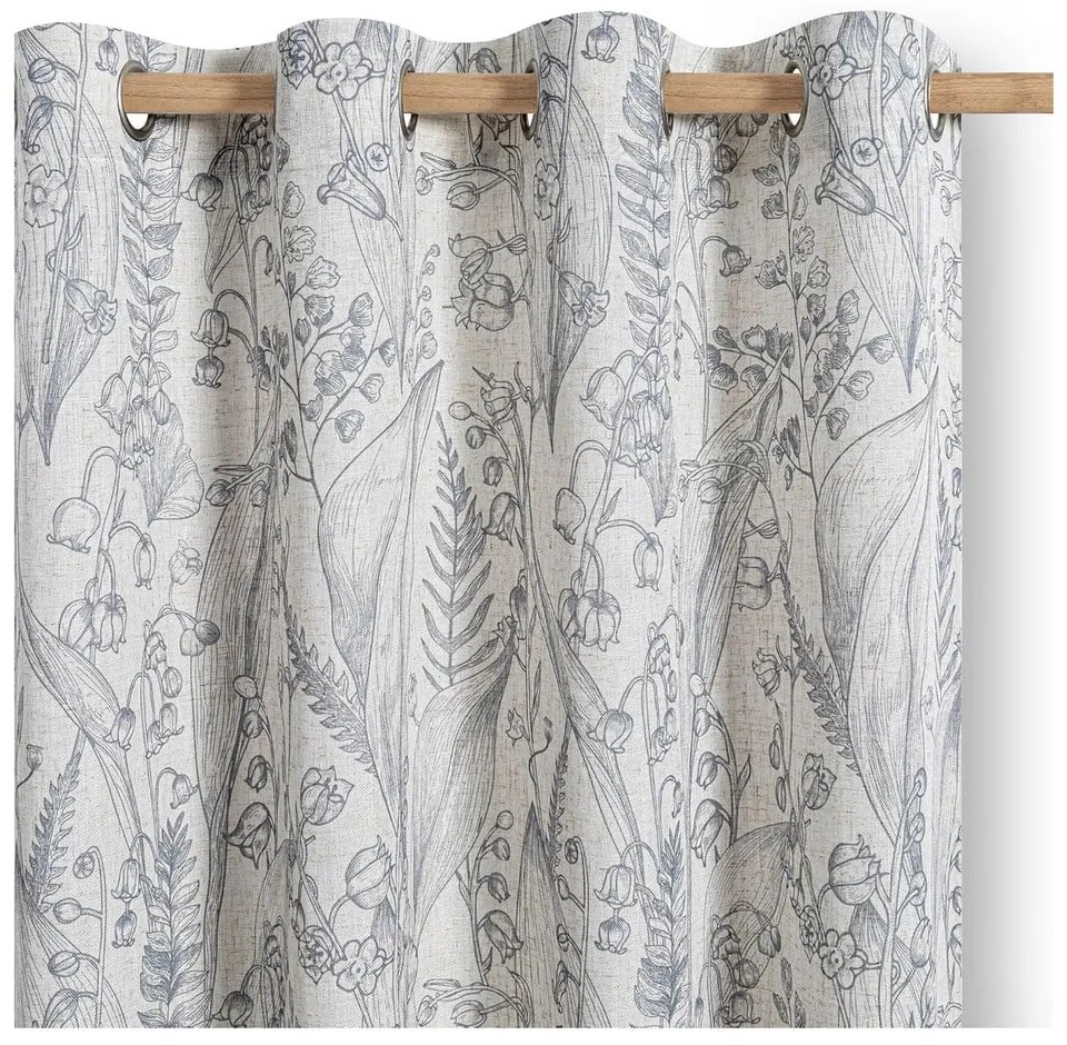 Svetlosivý záves 135x250 cm Selvetia – Restilo