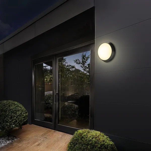 Brilagi-LED Vonkajšie nástenné svietidlo BULKHEAD LED/20W/230V 3000/4000/6000 IP65