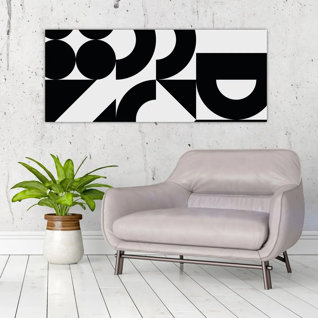 Obraz - Geometrická abstrakcia N⁰2 (120x50 cm)