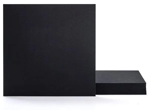 Akustický panel PATTERN, 8 ks, 600x600x11 mm, čierna