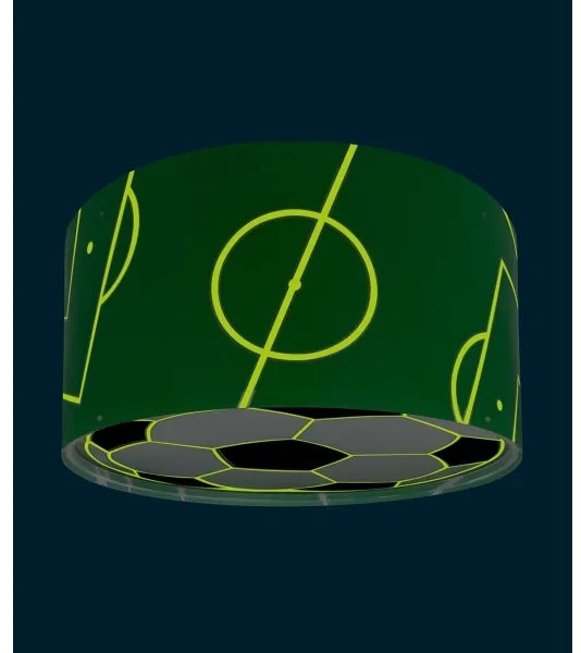 Dalber 41736 - Detské stropné svietidlo FOOTBALL 2xE27/15W/230V