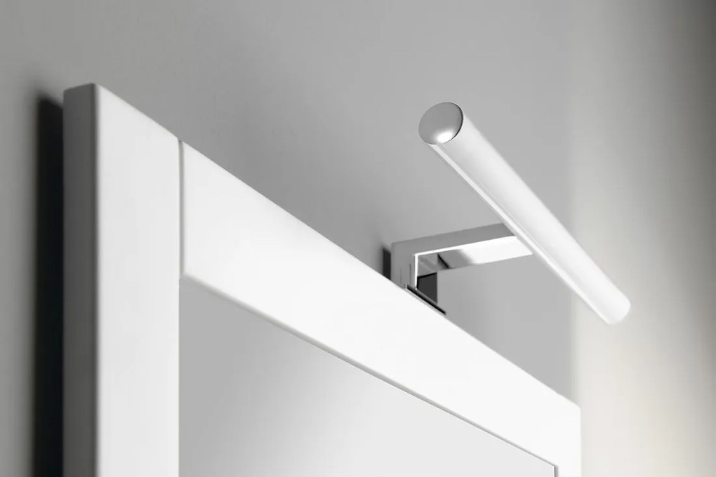 Aqualine Aqualine, KRONAS LED svietidlo, 6W, 230V, 400x40x100mm, plast, chrome, KA400