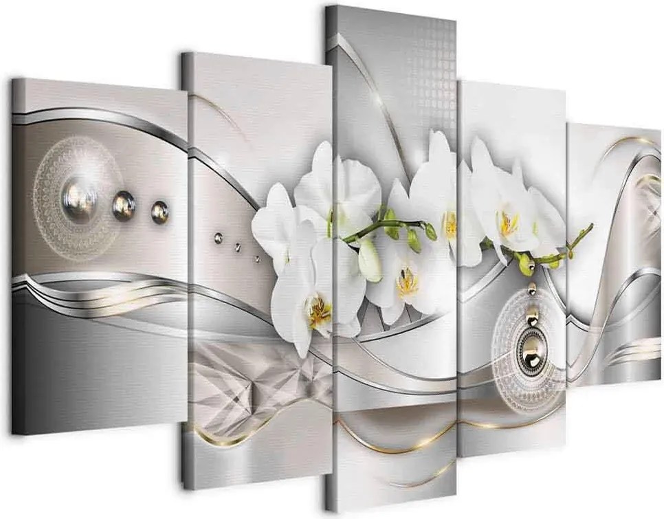 XXXLutz OBRAZ NA PLÁTNE, abstraktné, kvety, 200/100/1.2 cm artgeist - Online Only bytové doplnky - 004875028601