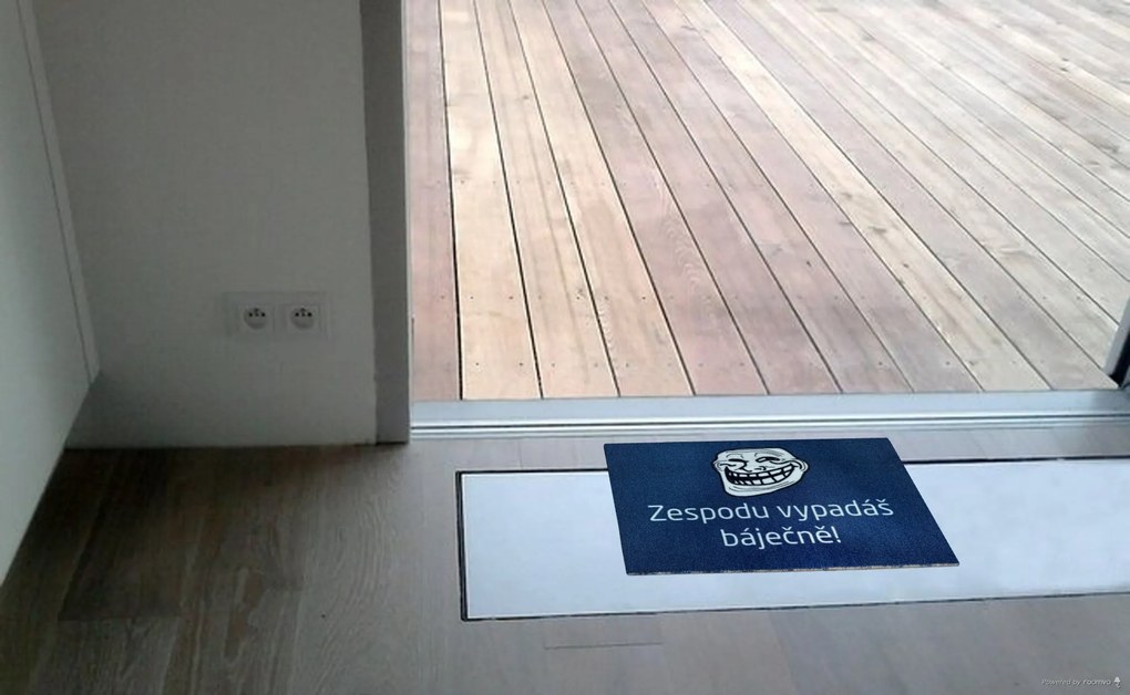 Mercury Flooring Rohožka Zospodu vyzeráš skvele (Meme) 40x60 cm - 40x60 cm