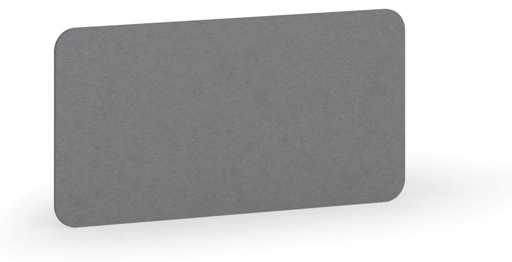 Akustická nástenka 80 x 40 cm, grafit
