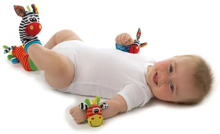 Playgro Hrkajúce ponožky a náramky