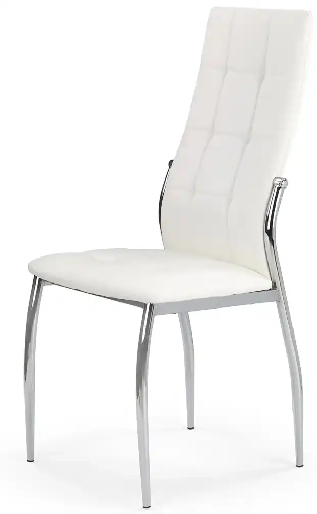 Jedálenská stolička K209 - biela / chróm | Biano