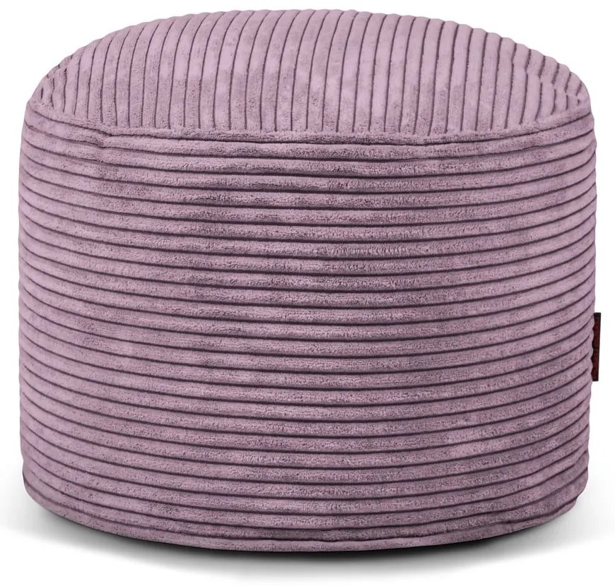 Fialový menčestrový sedací vak Mini – SLOWDOWN