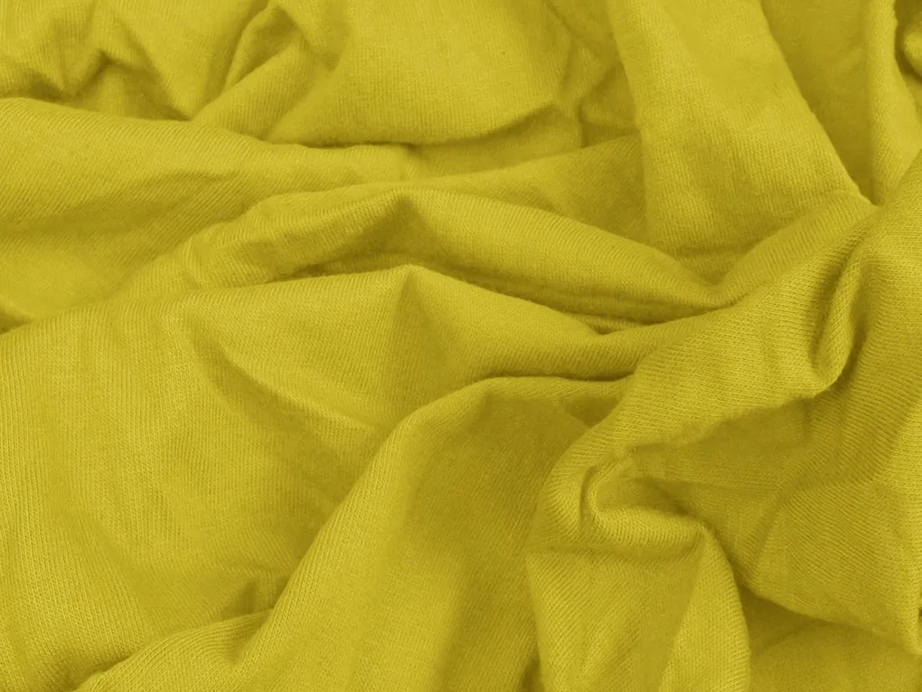Jersey plachta EXCLUSIVE žltá 160 x 200 cm