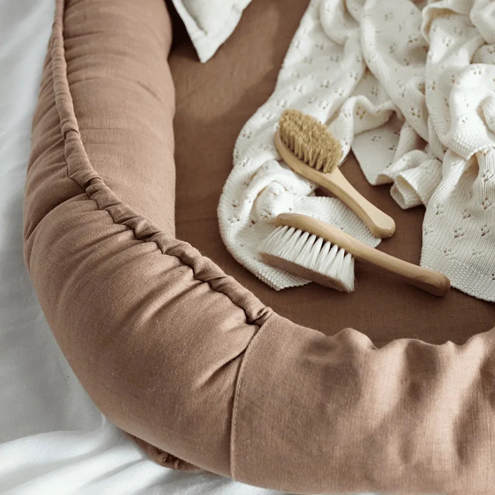 Bambusová prikrivka vanilka 80×100 cm