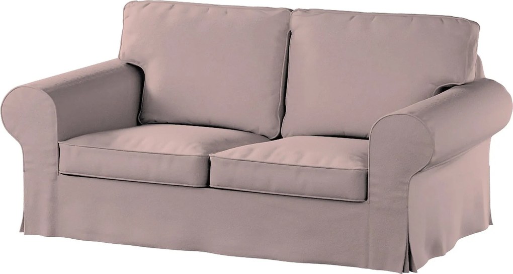 Poťah na sedačku Ektorp (nerozkladá sa, pre 2 osoby) farba produktu ružová látka zapletaná