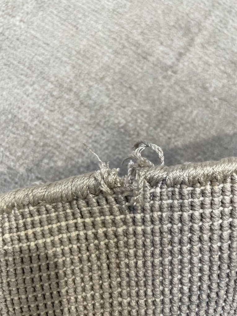 Obsession, AKCIA: 80x150 cm POŠKODENÝ Ručne tkaný kusový koberec Maori 220 Silver, šedá, chodba / predsieň