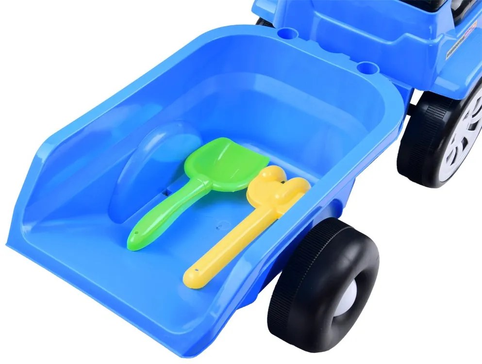 Traktor s prívesom Jokomisiada ZA3746 - modrý