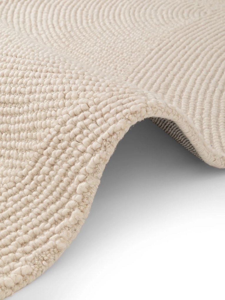 Hanse Home, Behúň Calmio 106220 Natural White, 80x200, biela, obývacia izba