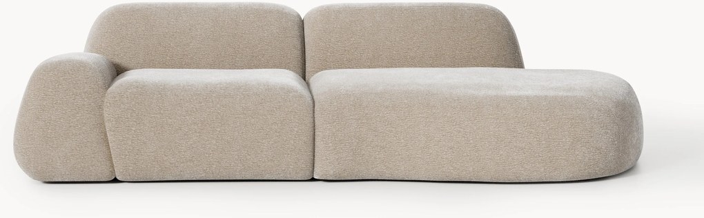 Modulárne plyšové ležadlo Wolke (3-miestne)