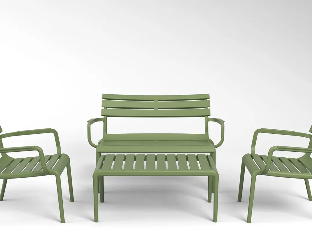 PARIS ZÁHRADNÝ STOLÍK olive green