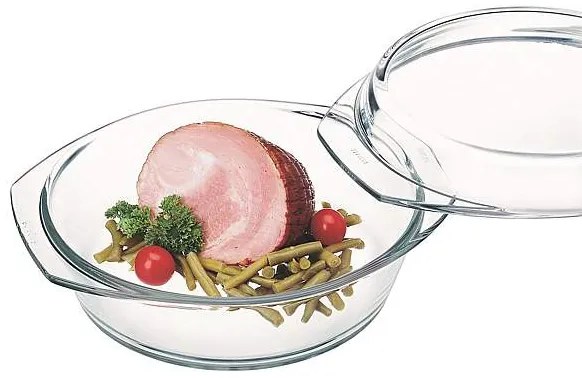 Simax Pekáč okrúhly s vekom 1,5 l + 0,6 l