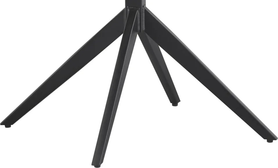 Otočná jedálenská stolička Kassandra, holubia šedá tkanina