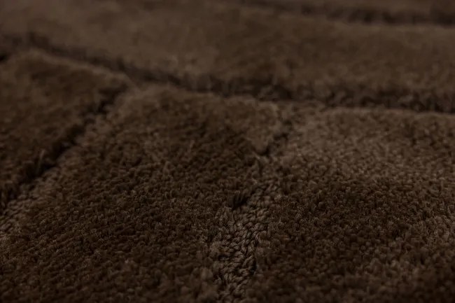 Kúpeľňový koberček Sash Wenge pruhy