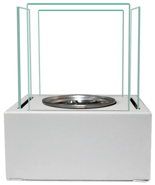 Biokrb na stôl FLAME BIELY