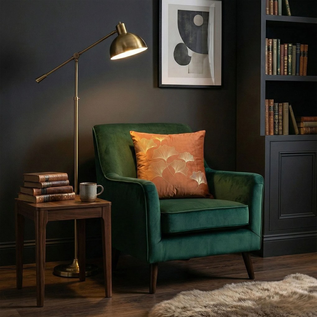 Tutumi Tutumi, obliečka na vankúš 45x45 cm, vzor BC12, oranžová, NAZ-88022