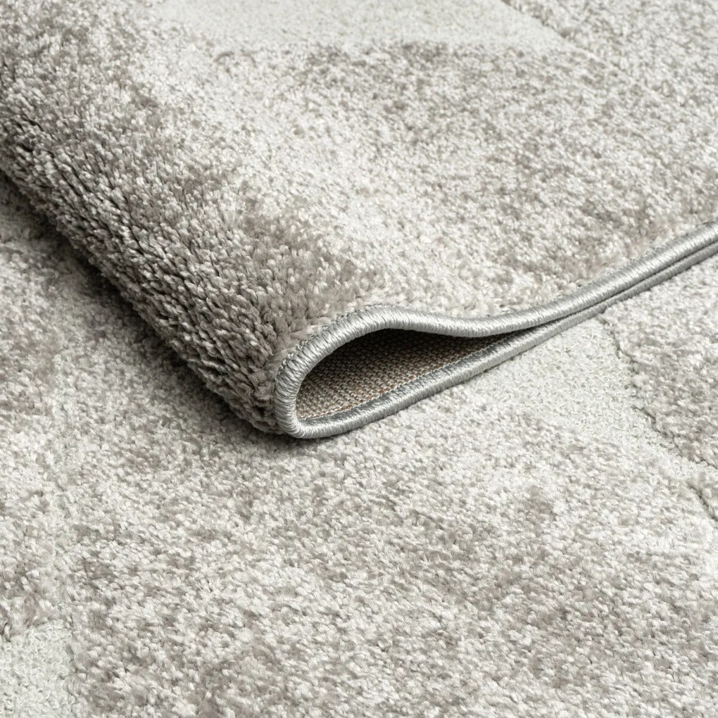 Angel Carpet, Kusový koberec Aurora 11 Grey, 60x110, šedá, kancelária