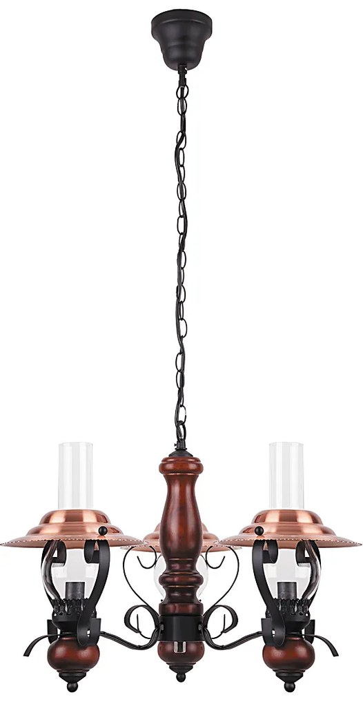 RABALUX Rustikálny luster ENNA