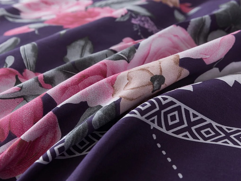 XPOSE® Bavlnené obliečky BOTANY na dve postele