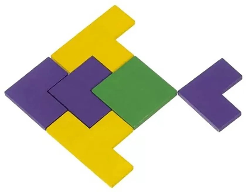 Drevené puzzle – edukačná skladačka pre deti