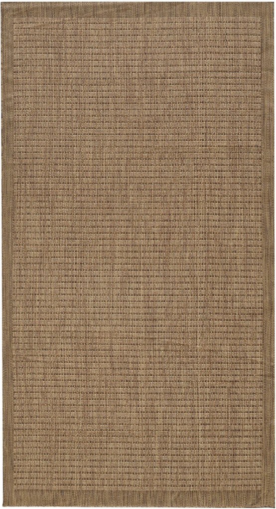 Ayyildiz, Koberec behúň Giza 1410 Brown, 80x250, hnedá, chodba / predsieň