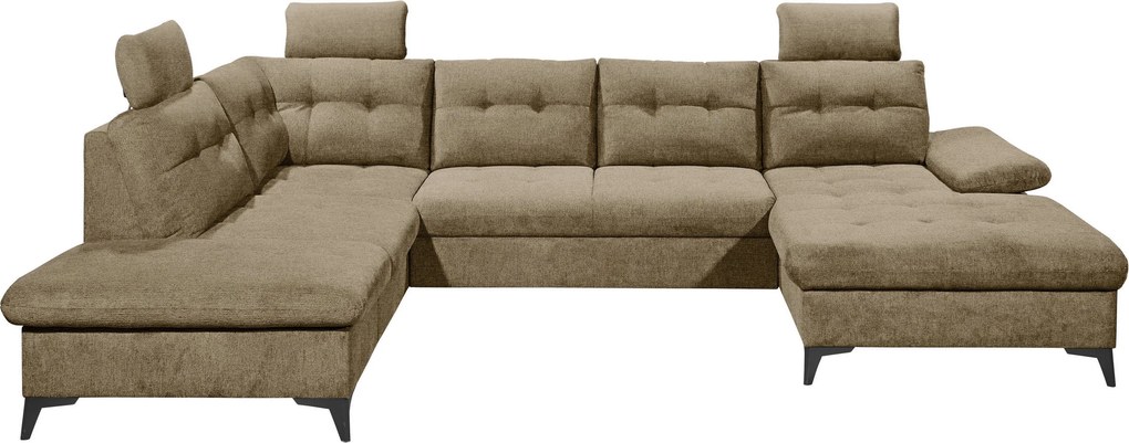 XXXLutz SEDACIA SÚPRAVA, textil, piesková MID.YOU - Sedačky - 002220053715