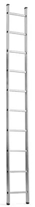 Hliníkový rebrík APEX, 10 schodíkov, výška 2800 mm