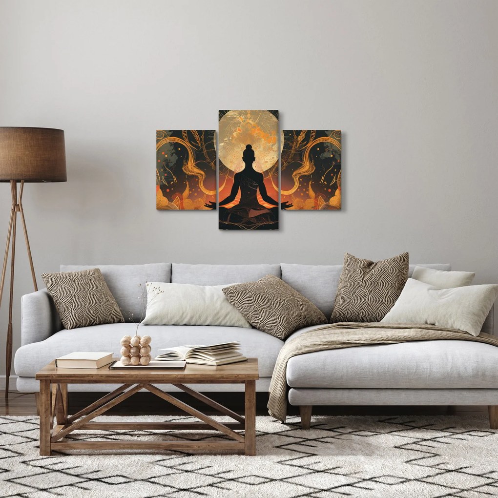 Obraz - Meditácia (90x60 cm)