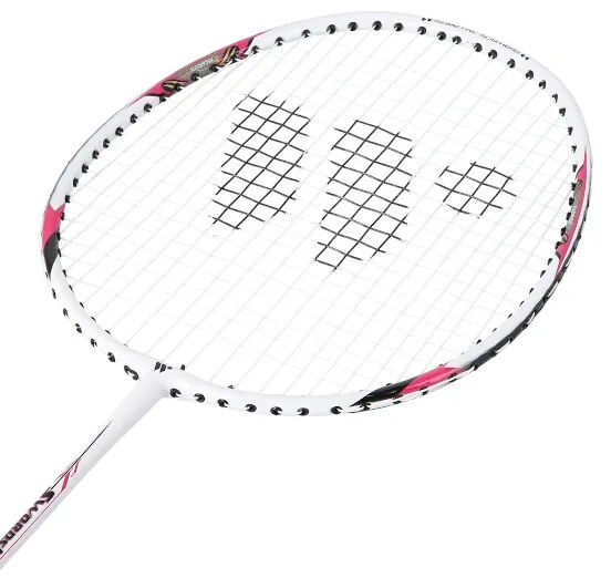 Badmintonová raketa WISH Steeltec 9 - červená