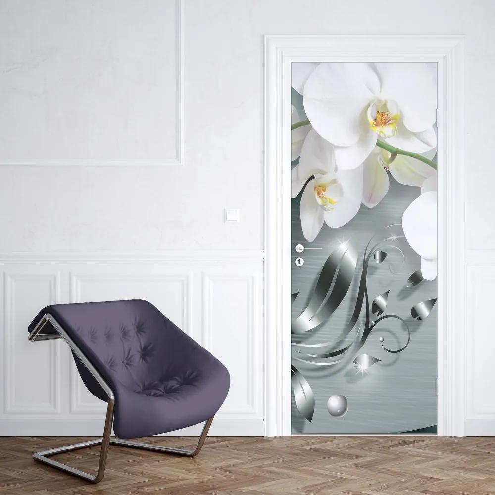 GLIX Fototapeta na dvere - Luxury Ornamental Design Orchids