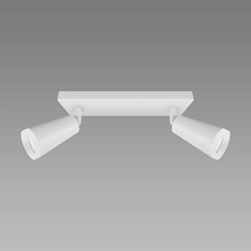 Stropné bodové svietidlo SANA GU10 2L WHITE 04143 LS2