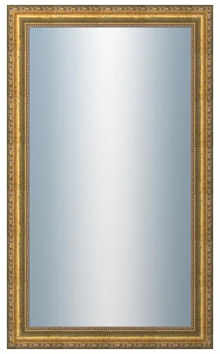 DANTIK - Zrkadlo v rámu, rozmer s rámom 60x100 cm z lišty KLASIK zlatá (2824)