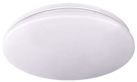 Solight WO777 Stropné svietidlo PLAIN LED 18W, 1260lm, 3000K,  33cm, IP20, biela s mikrovlnným senzorom