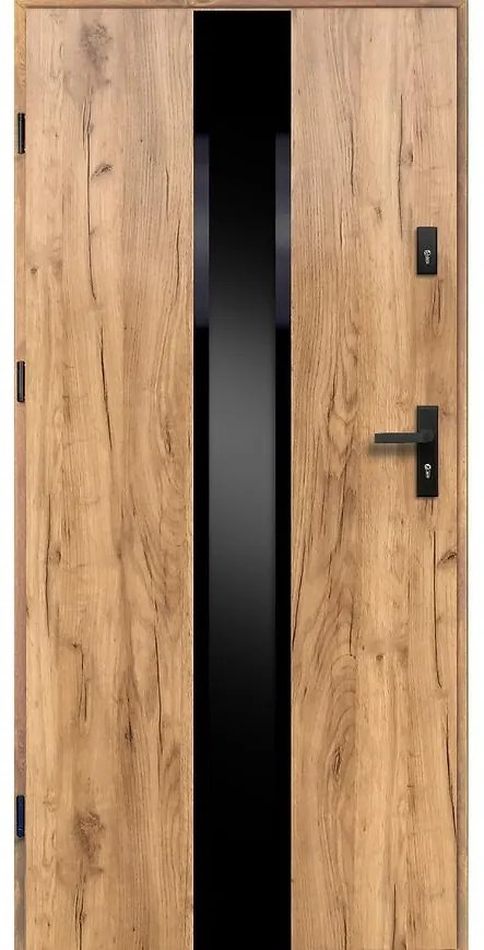 Dvere vchodové NEPTUN P55 90L Dub Sonoma